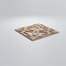 Ekena Millwork Medium Baytown Decorative Fretwork Wood Wall Panels, Red Oak, 15 3/8"W x 15 3/8"H x 3/8"T WALW16X16X0375BYTRO - alternate 4